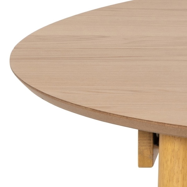 Stół Montreux okrągły rozkładany dąb - ACTONA